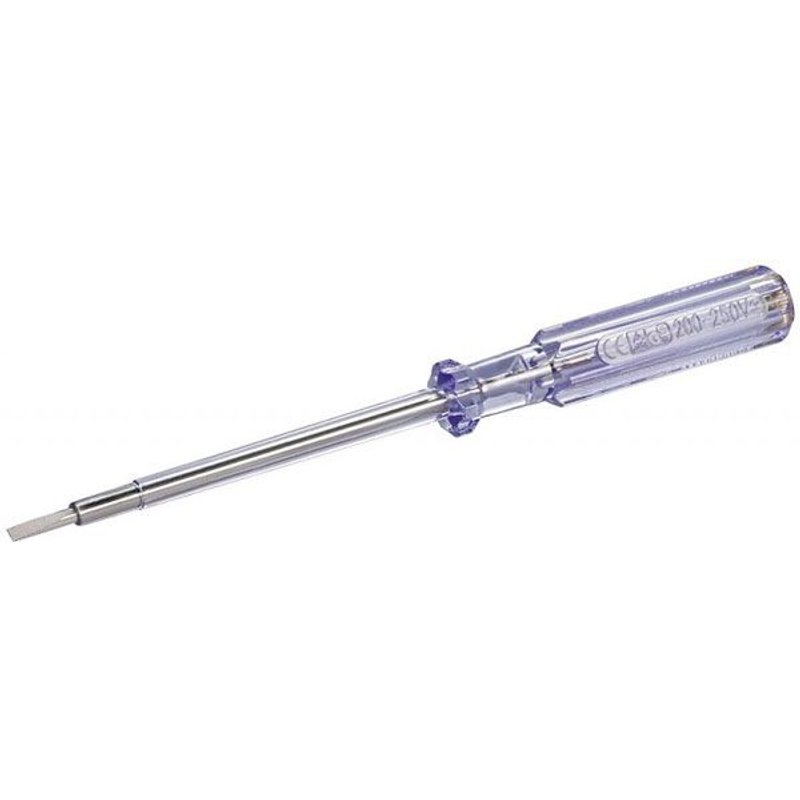 Voltage tester 200 - 250 volt lenght 100 mm