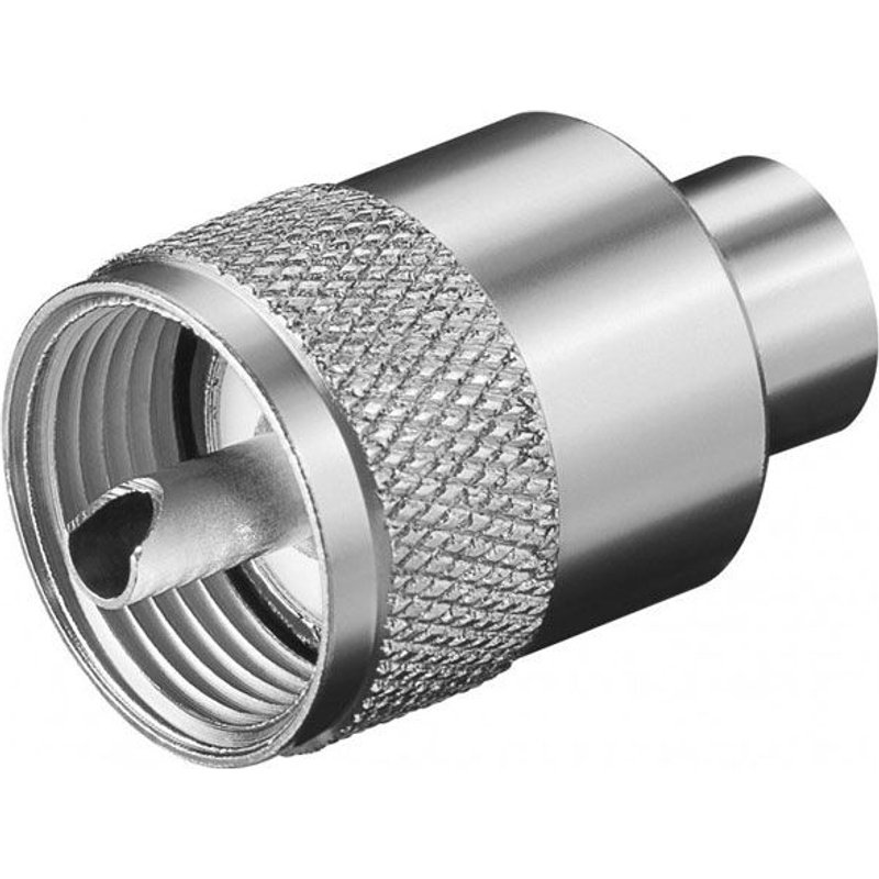 Connecteur UHF mâle pour câble max. 6 mm RG 59/U