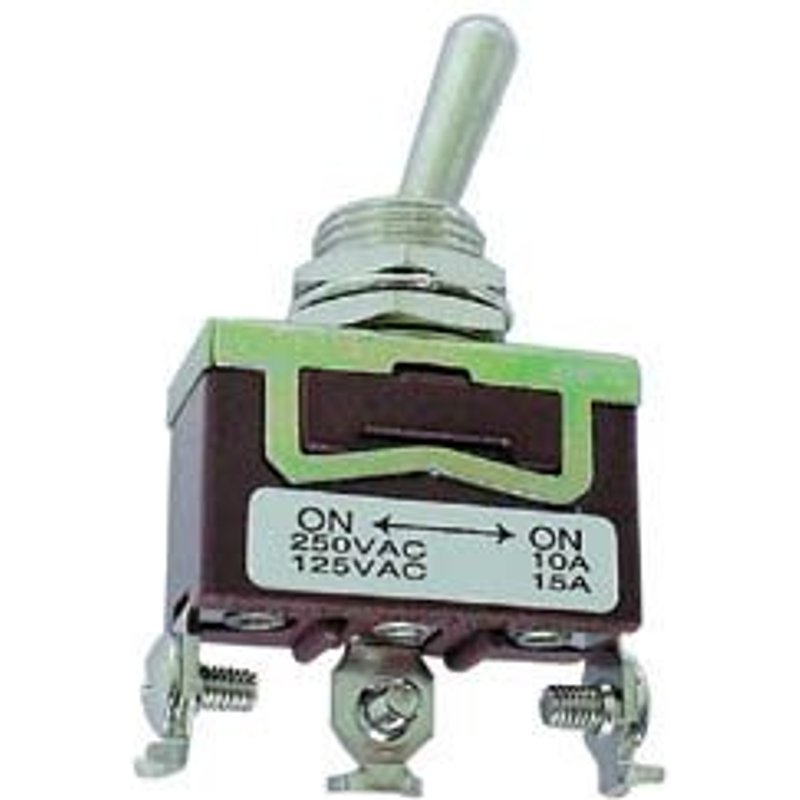 Inverseur spdt 1P on-on 10A/250V connections a vis