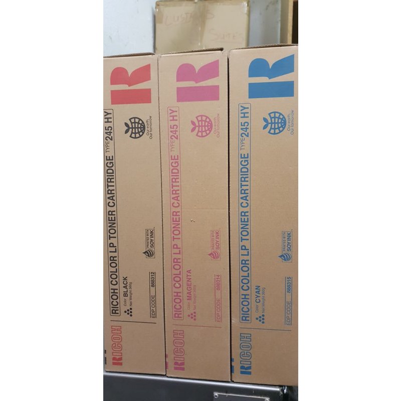 Ricoh Type 245 (HY) - À rendement élevé - jaune - originale - cartouche de toner - pour Gestetner SP C410, SP C411; NRG SP C411, SP C420; Rex Rotary SP C410, SP C411, SP C420