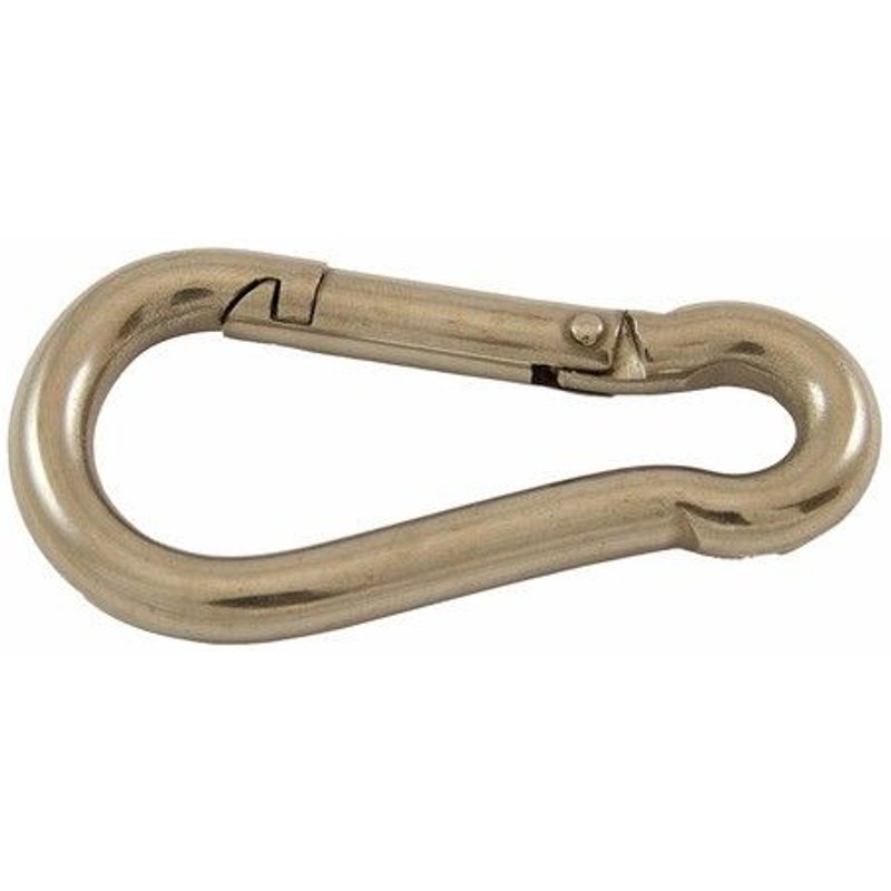 Mousqueton - acier inoxydable - diamètre 5 mm PRAMAC