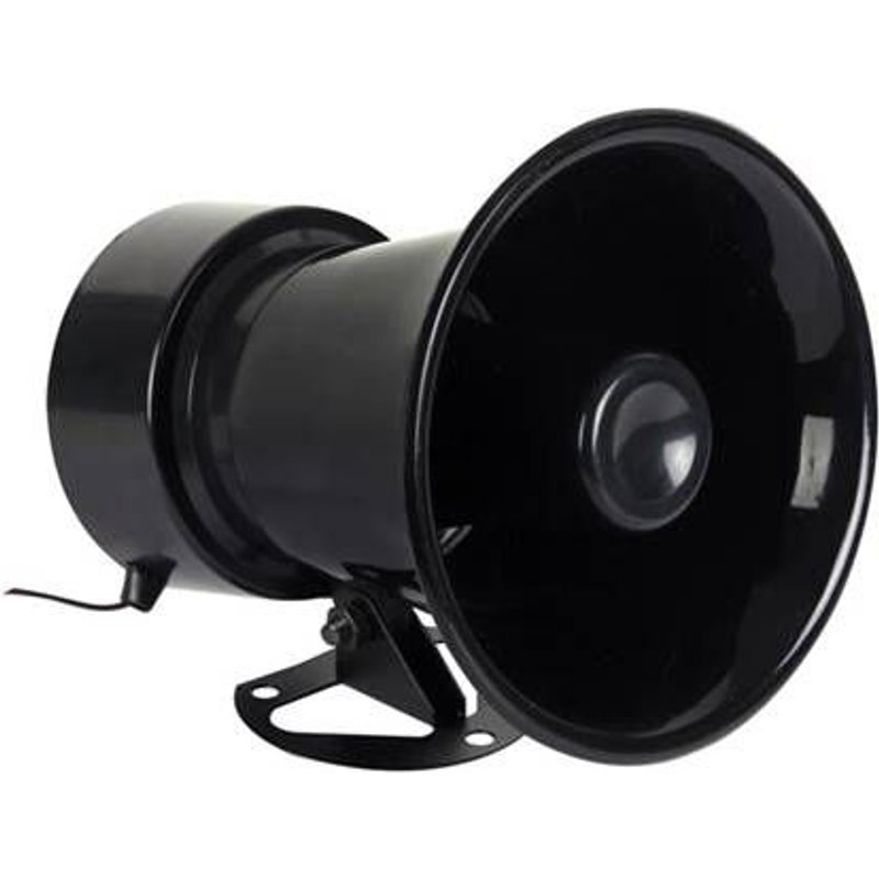 Sirène électronique 6 à 14vcc 20w