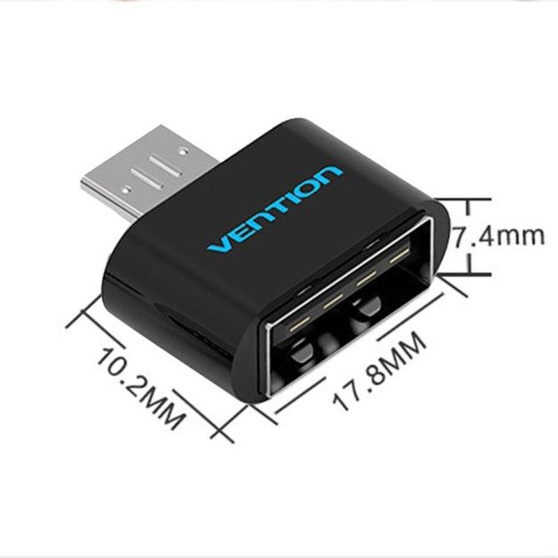 Vention EVA-A07 Micro USB convertisseur USB OTG Mini adaptateur 2.0 pour Android WH 53 @cocoworld