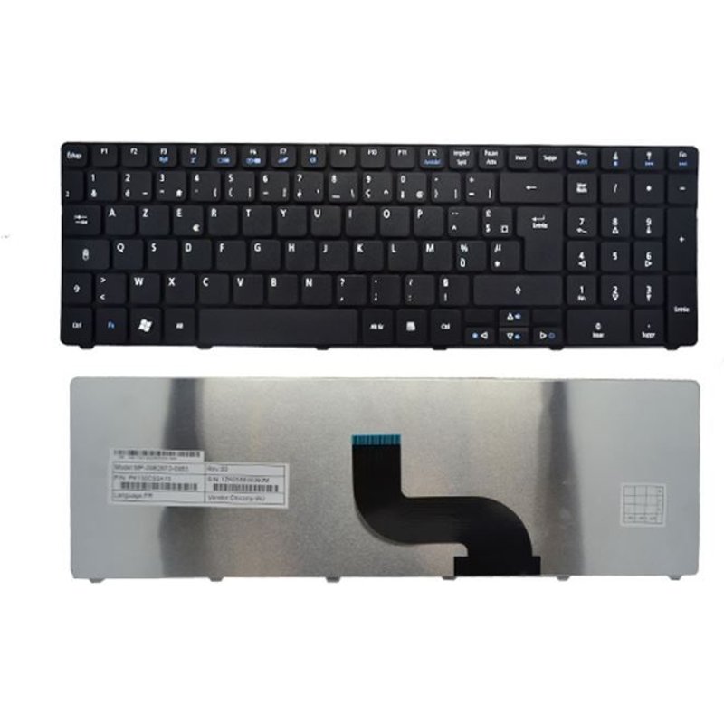 Clavier Français FR Original Acer eMachines V104730AK1 FR 90.4CH07.S0F