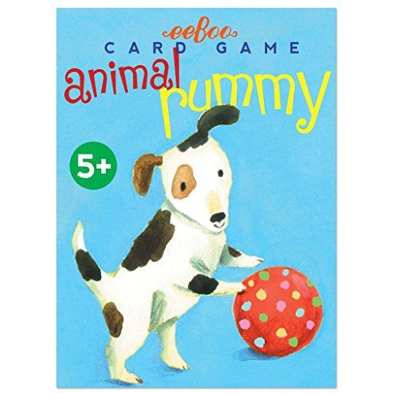 Eeboo Animal Rummy Card Game For Kids