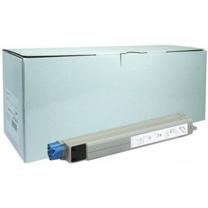 OKI C9600 BK - Toner Remanufacturée équivalente à OKI 42918916 - Noir