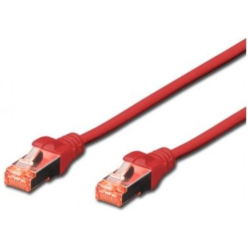 Câble RJ45 S/FTP catégorie 6 2M rouge
