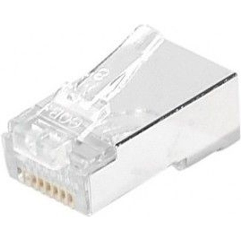 Connecteur 8P8C RJ45 CAT6A ftp lot de 10