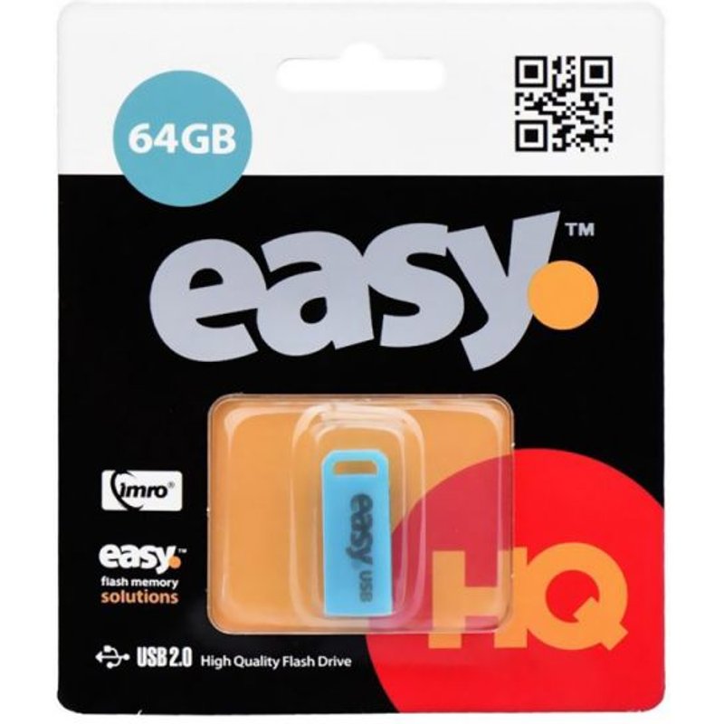 Clé USB Imro Easy 64Go - Bleu