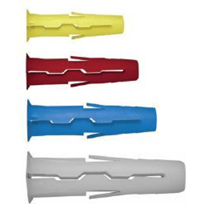 Boîte de 200 chevilles rouges Ø 6 x 28 mm