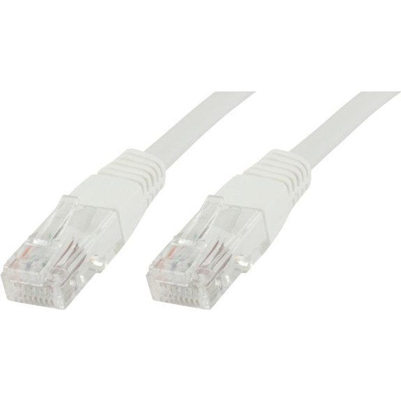 MicroConnect - Câble réseau - RJ-45 (M) pour RJ-45 (M) - 0.5 m - UTP - CAT 6 - sans halogène - blanc