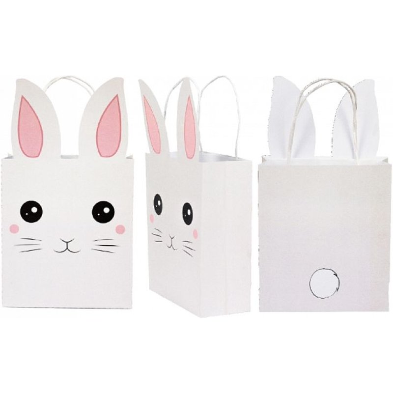 6 Sacs Spciaux Chasses Aux Ufs Lapinou 19 X 22 X 8 Cm