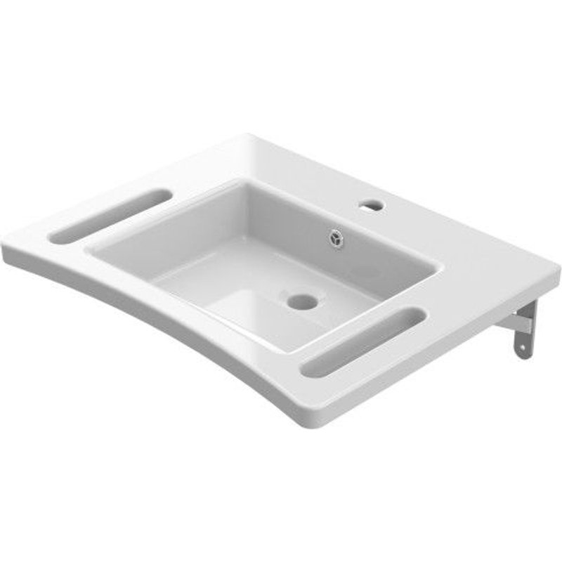 Vasque de synthèse - adapté PMR - Onyx - 60x48 cm AKW INTERNATIONAL