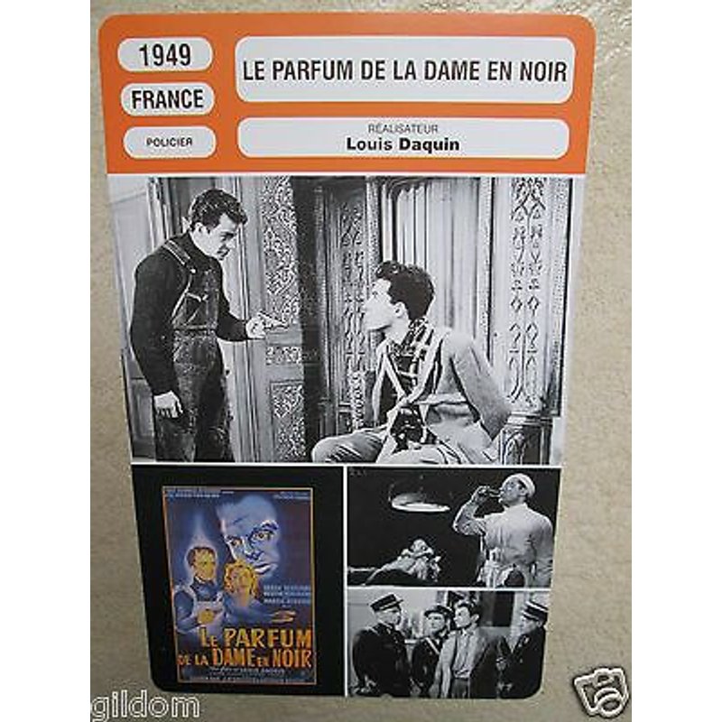 Fiche Monsieur Cinéma Le Parfum De La Dame En Noir