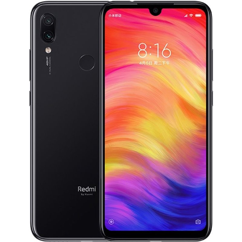 Xiaomi Redmi Note 7 64 Go (RAM 4 Go) Dual SIM Noir cosmique