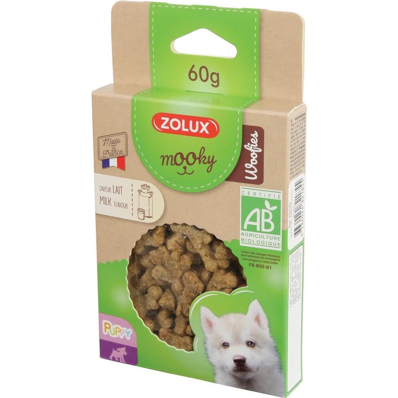Puppy Woofies Bio Au Lait 60 G - Zolux