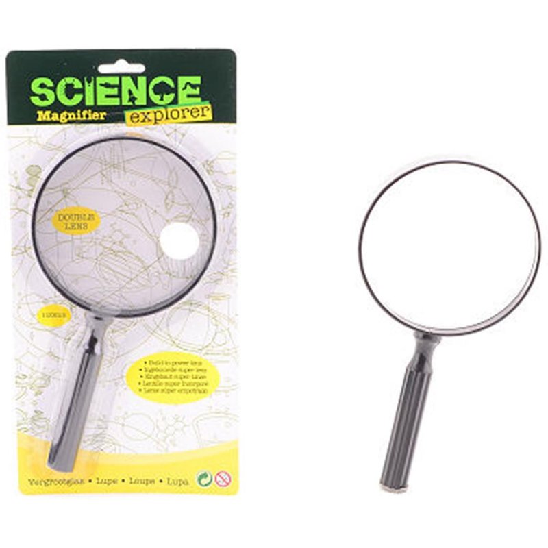 Johntoy 29580 Explorateur Scientifique - Loupe Avec Double Lentille