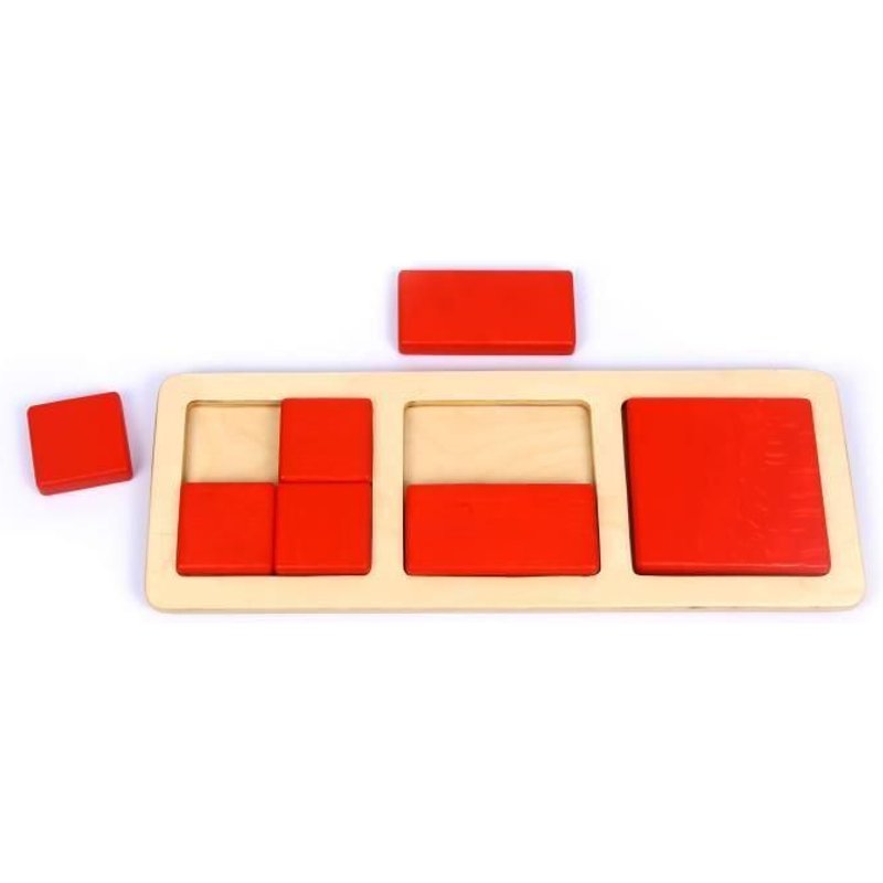 Les Carres Et Rectangles Systeme Montessori