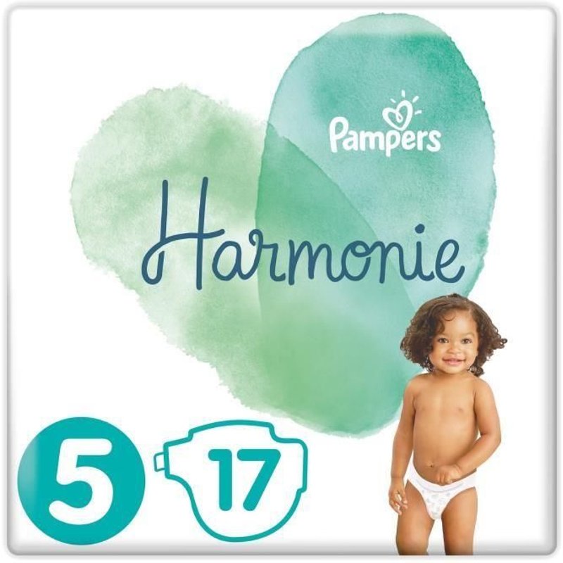 Harmonie Taille 5. 11 Kg+. 17 Couches