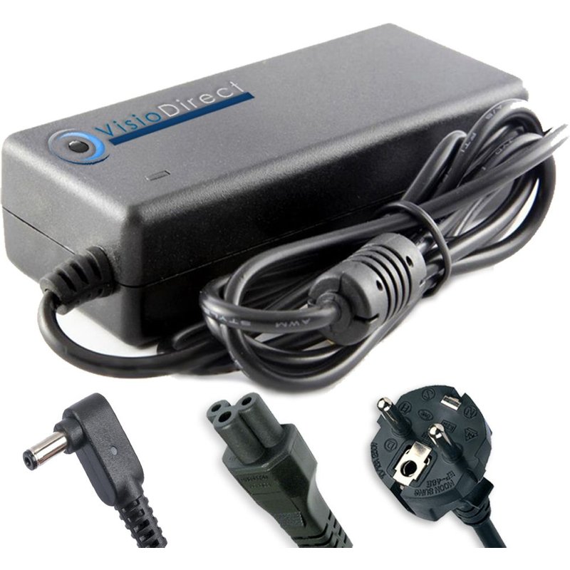 Alimentation pour ASUS Transformer Book Flip TP300LD Adaptateur Chargeur 1,35mm 4,0mm 33W 19V 1,75A -VISIODIRECT-