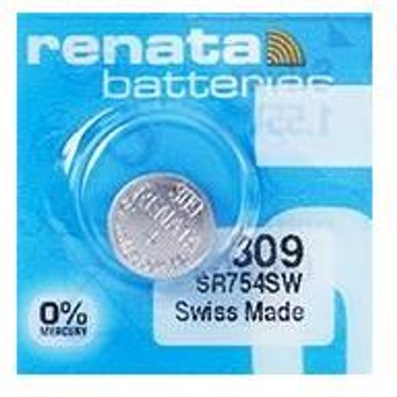 RENATA Blister de 1 Pile bouton oxyde argent X309