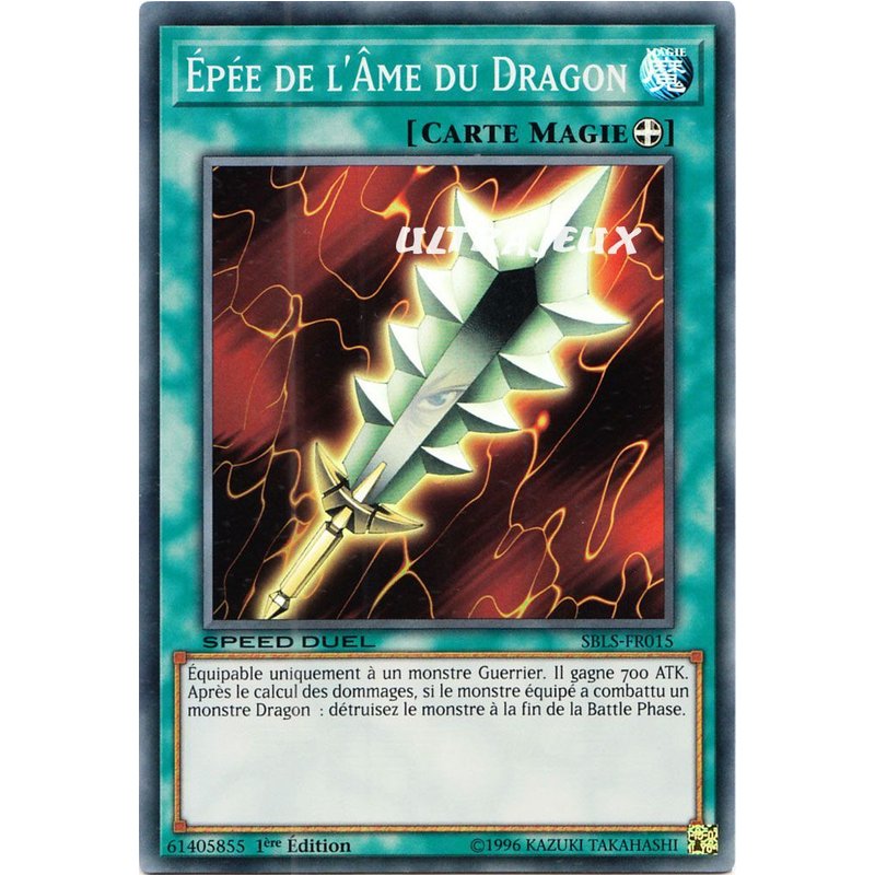 Yu-Gi-Oh! - Sbls-Fr015 - Épée De L'âme Du Dragon - Super Rare