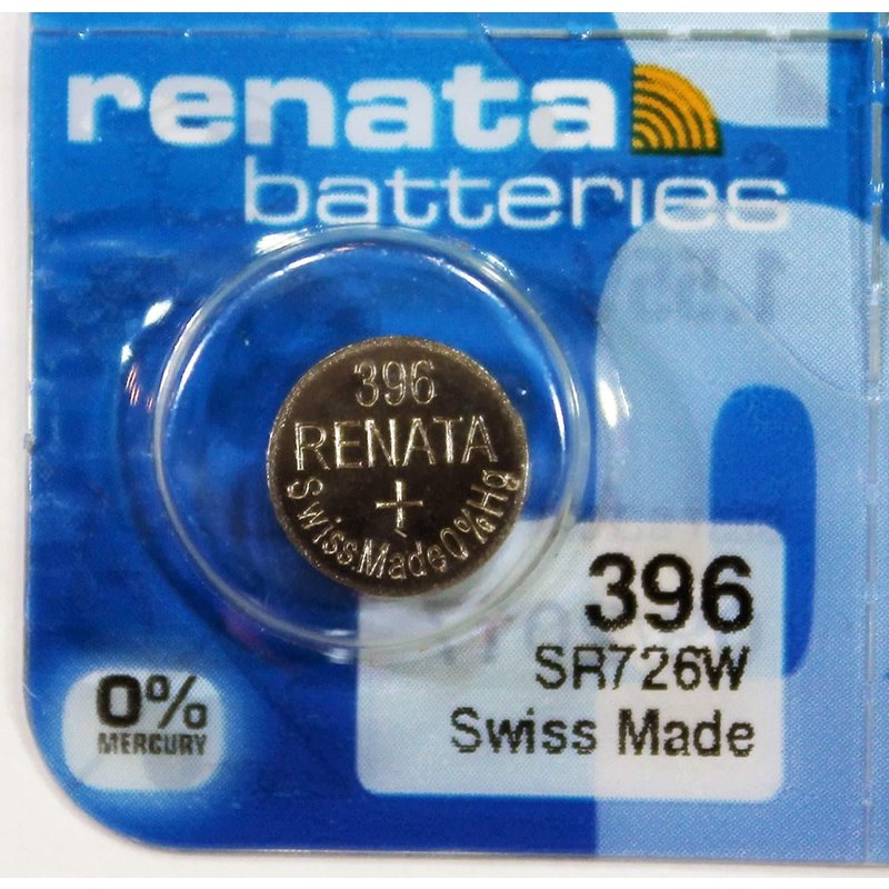 RENATA Blister de 1 Pile bouton oxyde argent X396 SR726W