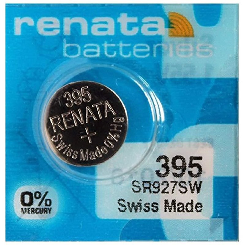 Pile 395 SR927SW oxyde argent 1.55V 55mAh x1