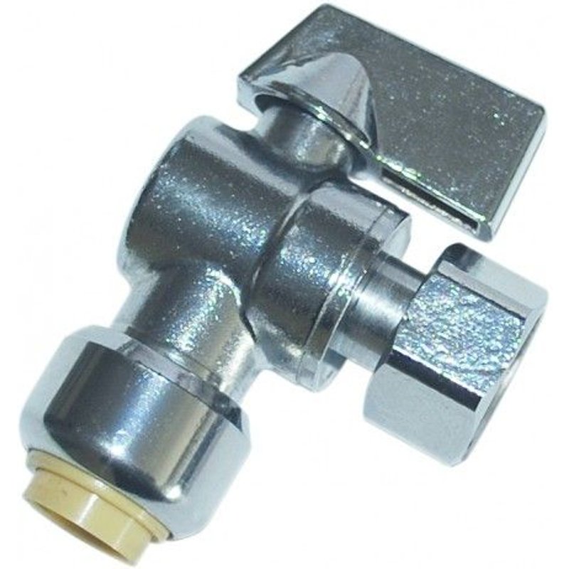 Robinet wc equerre - à écrou mobile - Femelle - 12x17 - Toutub D16 BOUTTÉ