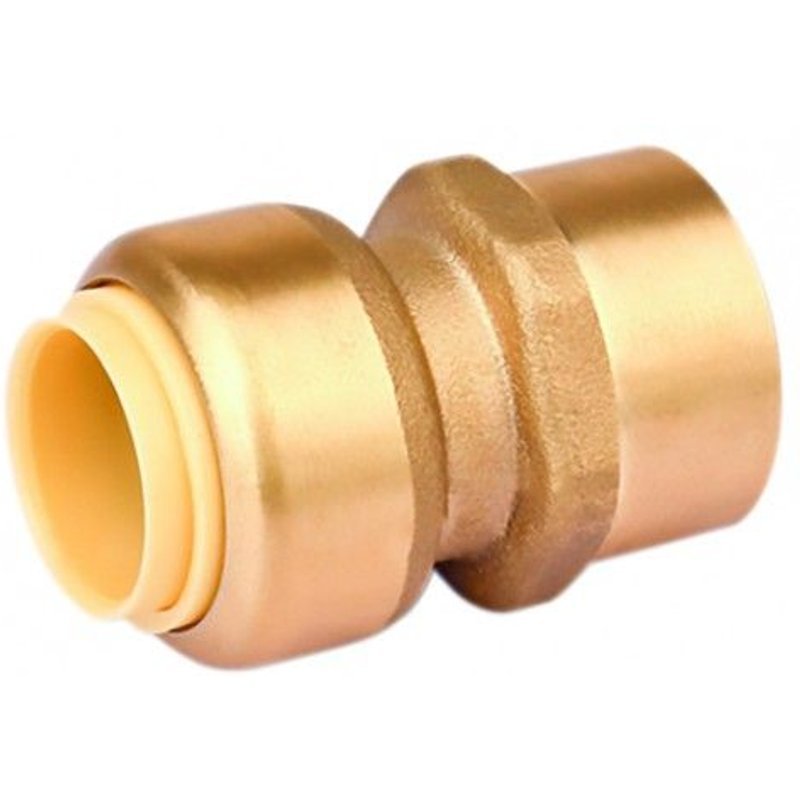 Raccord union - Laiton - Femelle - 15x21 - D14 - Toutub BOUTTÉ