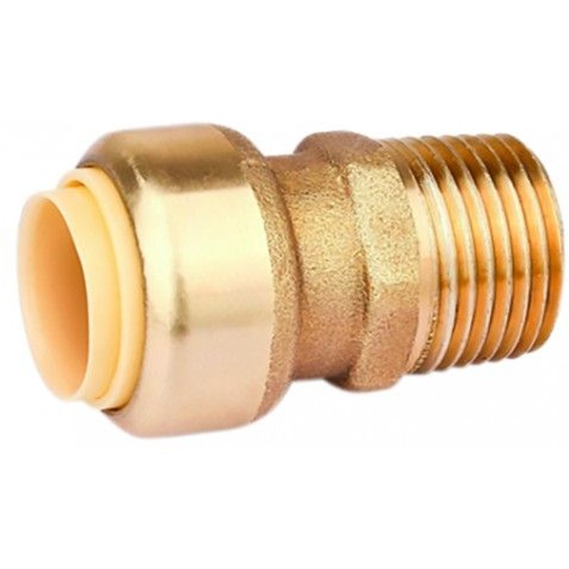 Raccord union - Laiton - Mâle - 15x21- D14 - Toutub BOUTTÉ