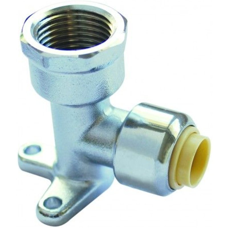 Raccord applique pour tube multicouche - femelle - diamètre 14 - Toutub BOUTTÉ