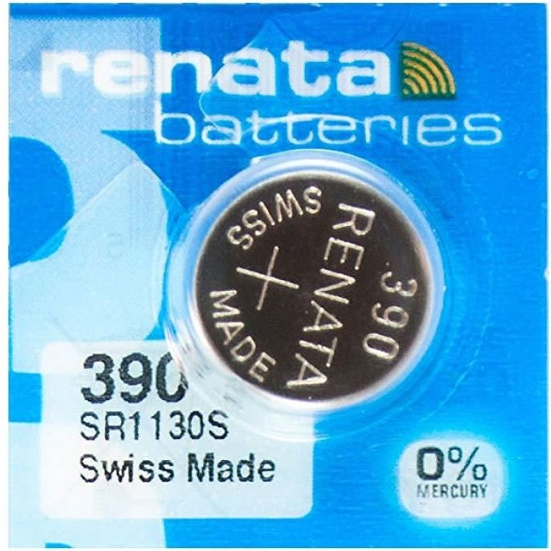 Pile SR1130SW oxyde argent 390 1.55V 60mAh x1