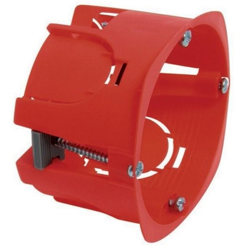 Boîte appareillage DEBFLEX cloison sèche diamètre 67mm profondeur 40mm rouge