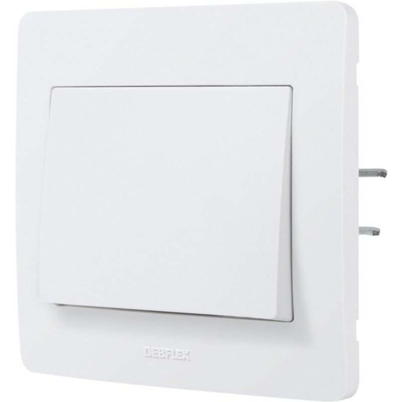 Interrupteur va et vient DEBFLEX DIAM2 blanc