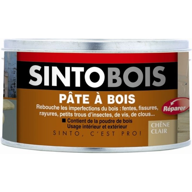 Pâte à bois naturel - 250 g - Sintobois SINTO