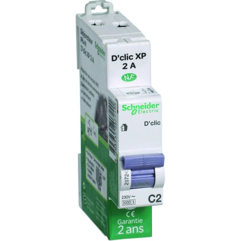 Disjoncteur Legrand 2 ampères
