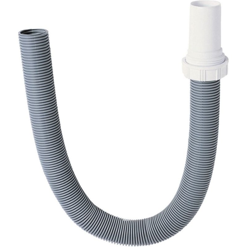 Raccord souple Wirquin gris Longueur 570mm SPLE D32