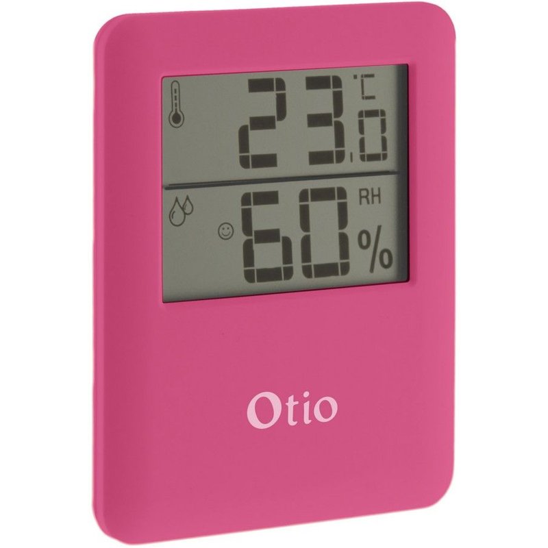 Thermomètre / Hygromètre OTIO Intérieur Magnétique Rose