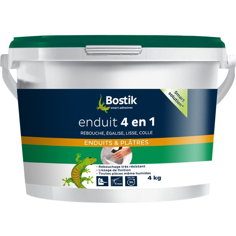 Enduit BOSTIK 4En1 Pâte 4KG
