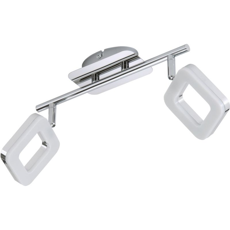 Reglette LED QUAD 2x4W chrome