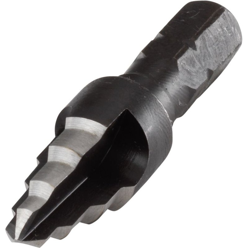 Foret étagé ø 6 - 8 - 10 mm queue 6 pans Wolfcraft