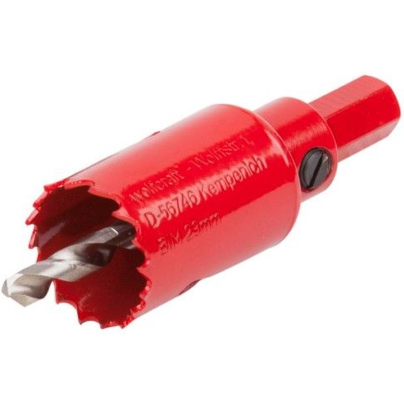 Trépan WOLFCRAFT Diamètre 29mm BIM queue 6 pans 10mm