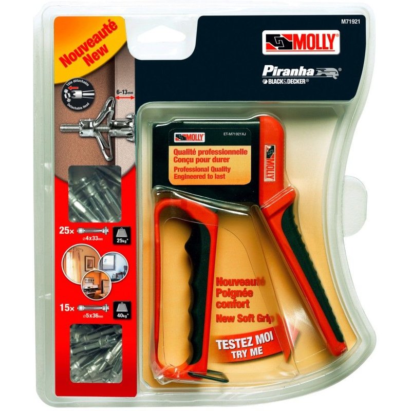 Coffret de 40 chevilles MOLLY