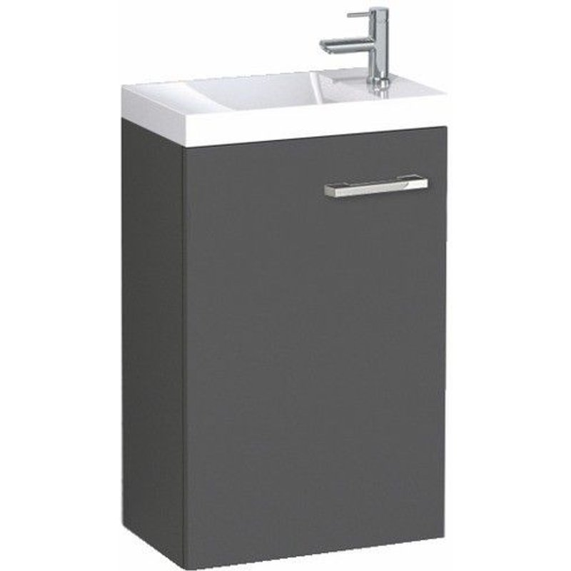 Meuble lave-mains - suspendu - Palerme 400x600 cm Graphite Néova