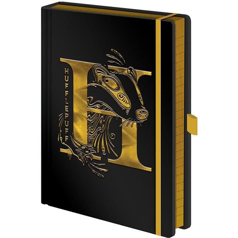 Harry Potter - Carnet De Notes Premium A5 Hufflepuff Foil