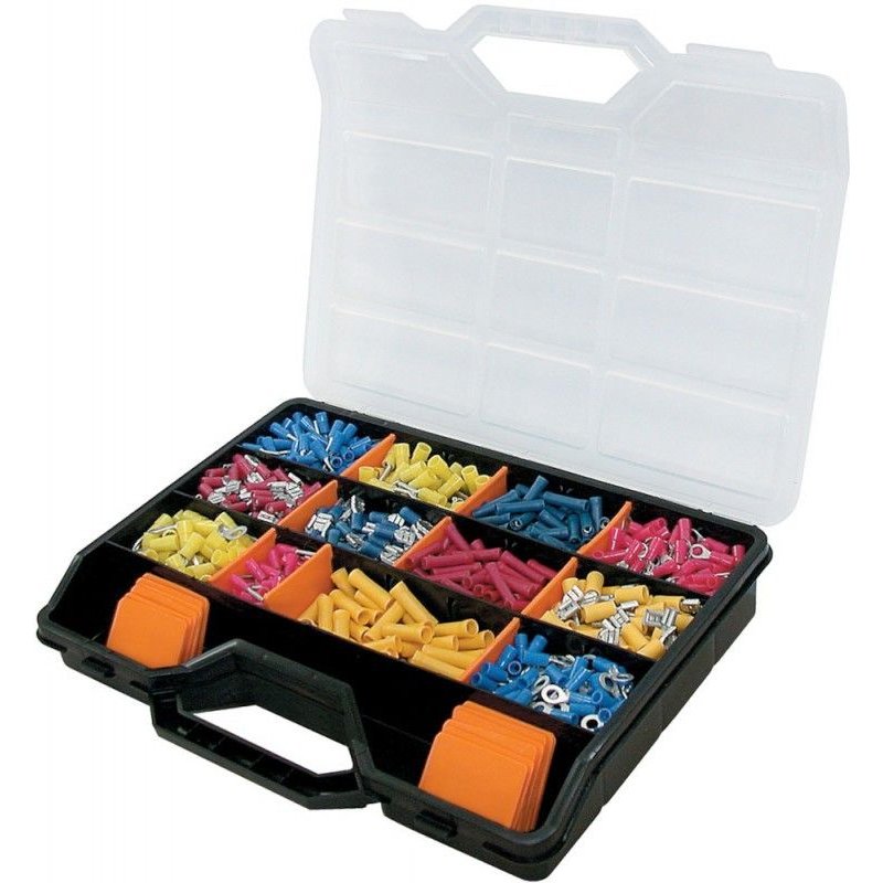 Assortiment cosses 0,5-6mm 600 pièces Weidmuller