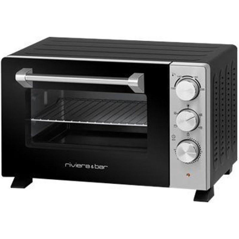 Riviera & Bar QFR210 - Four électrique - convection - 21 litres - 1.4 kWatt - noir mat