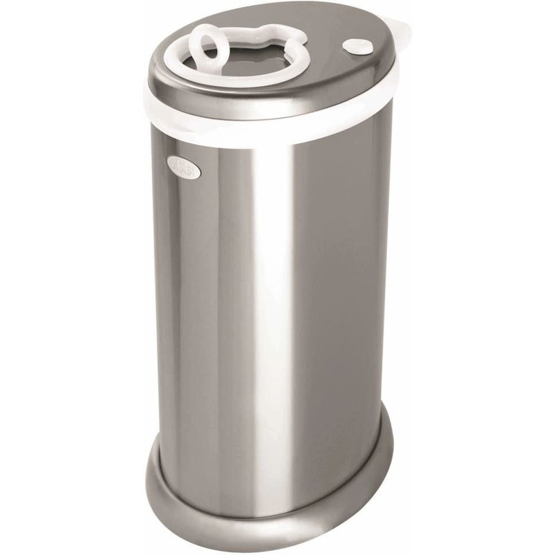 Ubbi Poubelle À Couches Acier Argenté