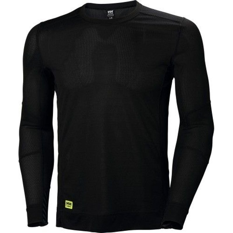 Tee-shirt - manches longues - à séchage rapide - noir - S - LIFA® HELLY HANSEN